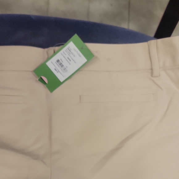 Lilly Pulitzer Cream High-Waist Shorts with Gold Buttons - Picture 5 of 5